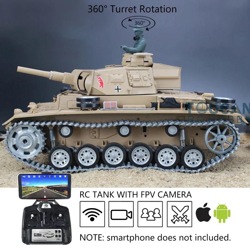 Pro Ver Heng Long 1/16 TK7.0 sion Panzer III H RTR RC ũ 3849, FPV ͸ , ݼ Ʈ  BB 峭, TH17370